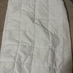Full Size White Quilted Pillow Top Mattress Cover